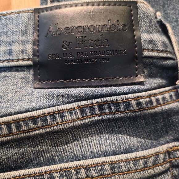 Abercrombie & Fitch Felix Ripped Super Skinny Denim Jeans 30×30 - Picture 7 of 8